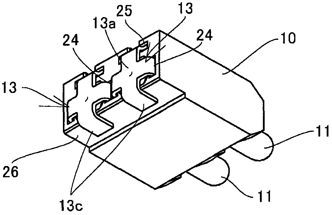 Press-contact pogo pin connector