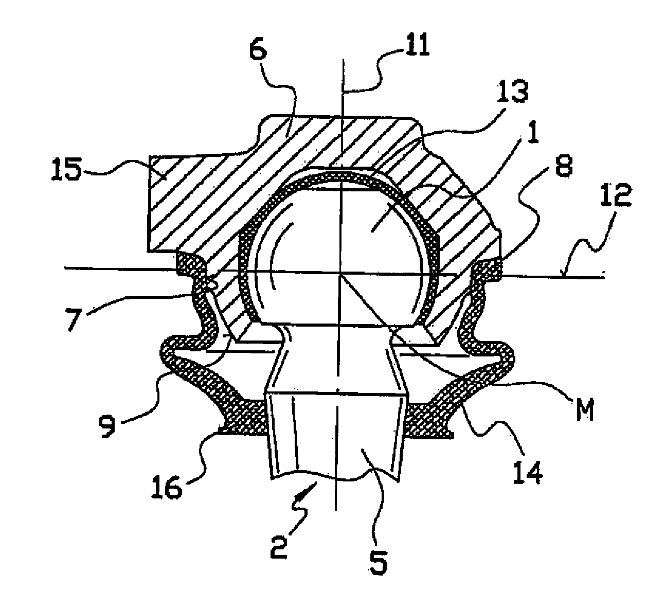 Housing for a ball joint