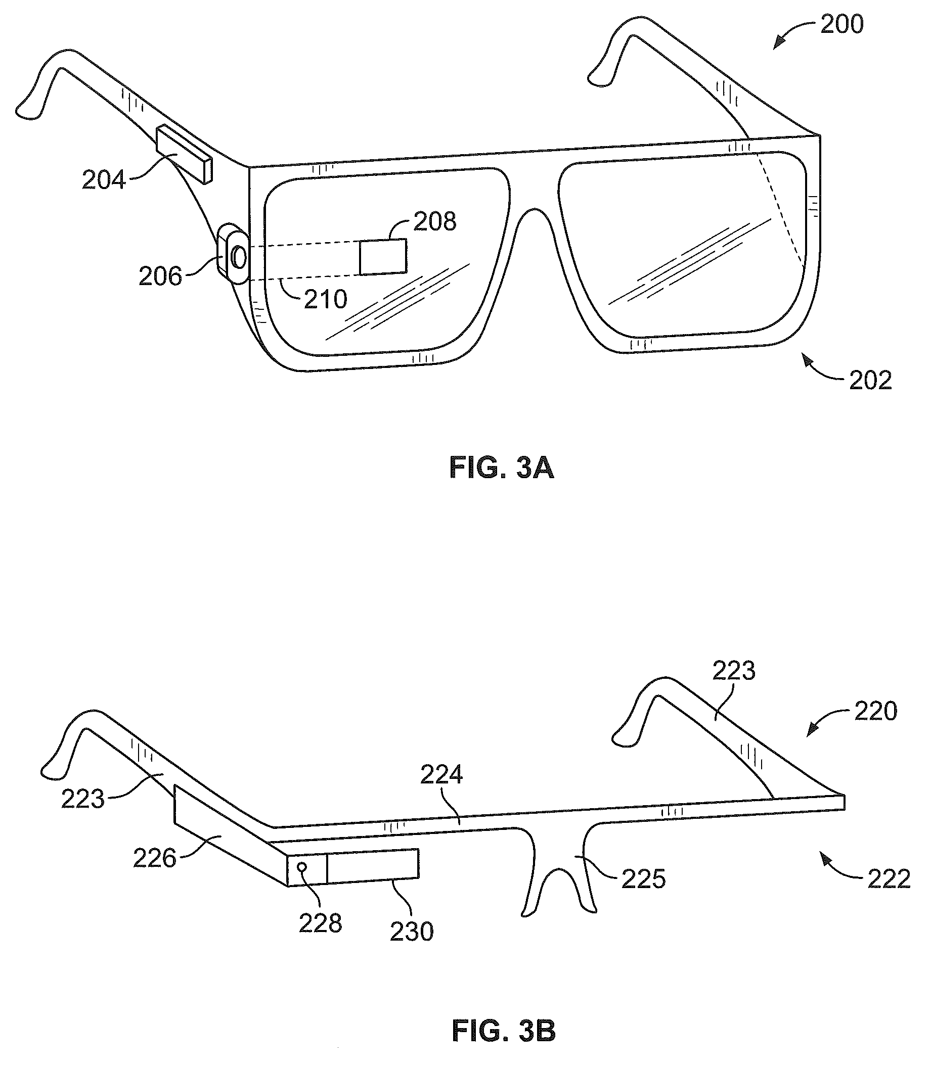 Wearable device with input and output structures