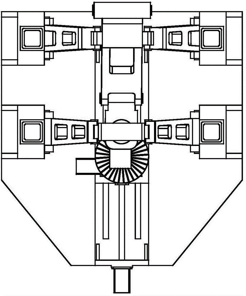 Parallel machine tool capable of realizing five-axis processing