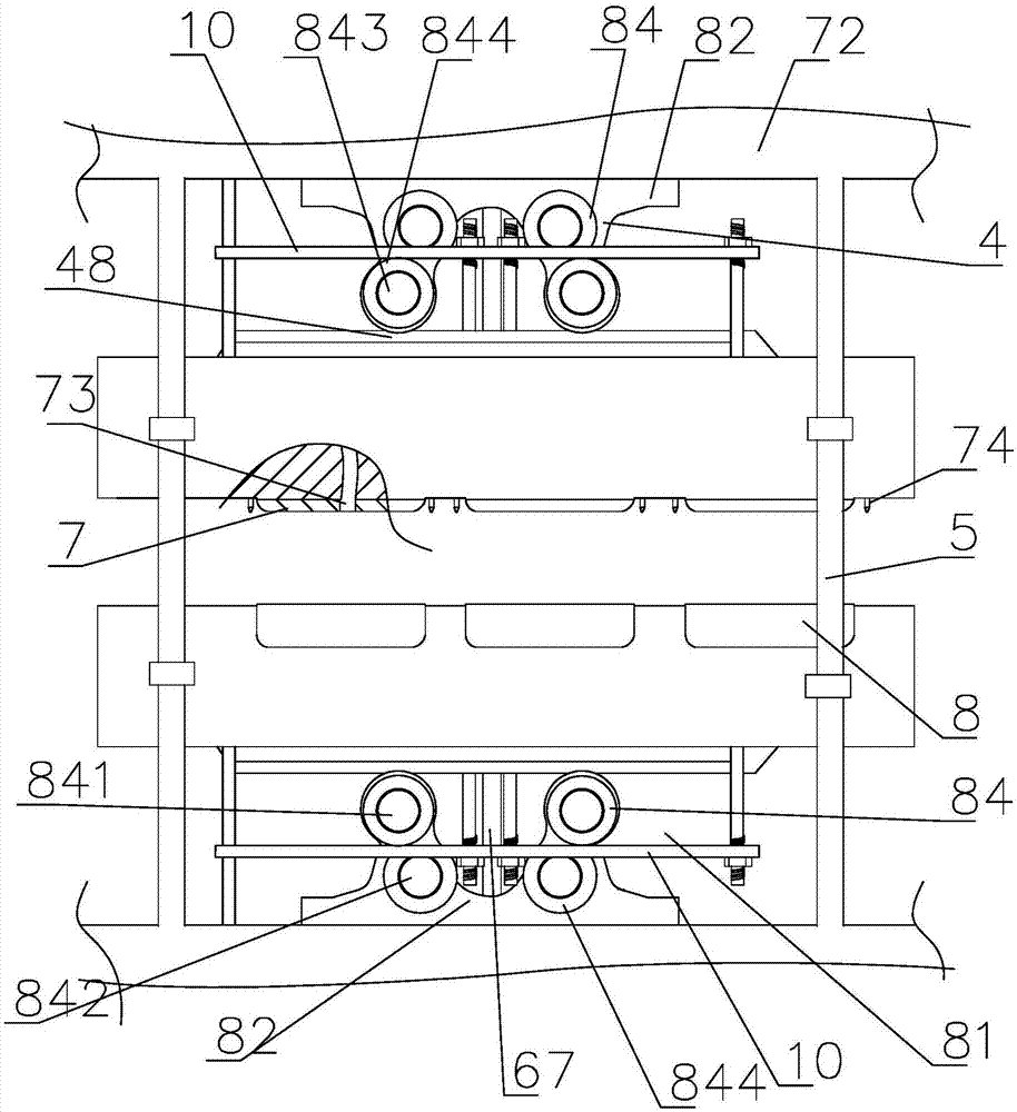 Plastic suction forming all-in-one machine