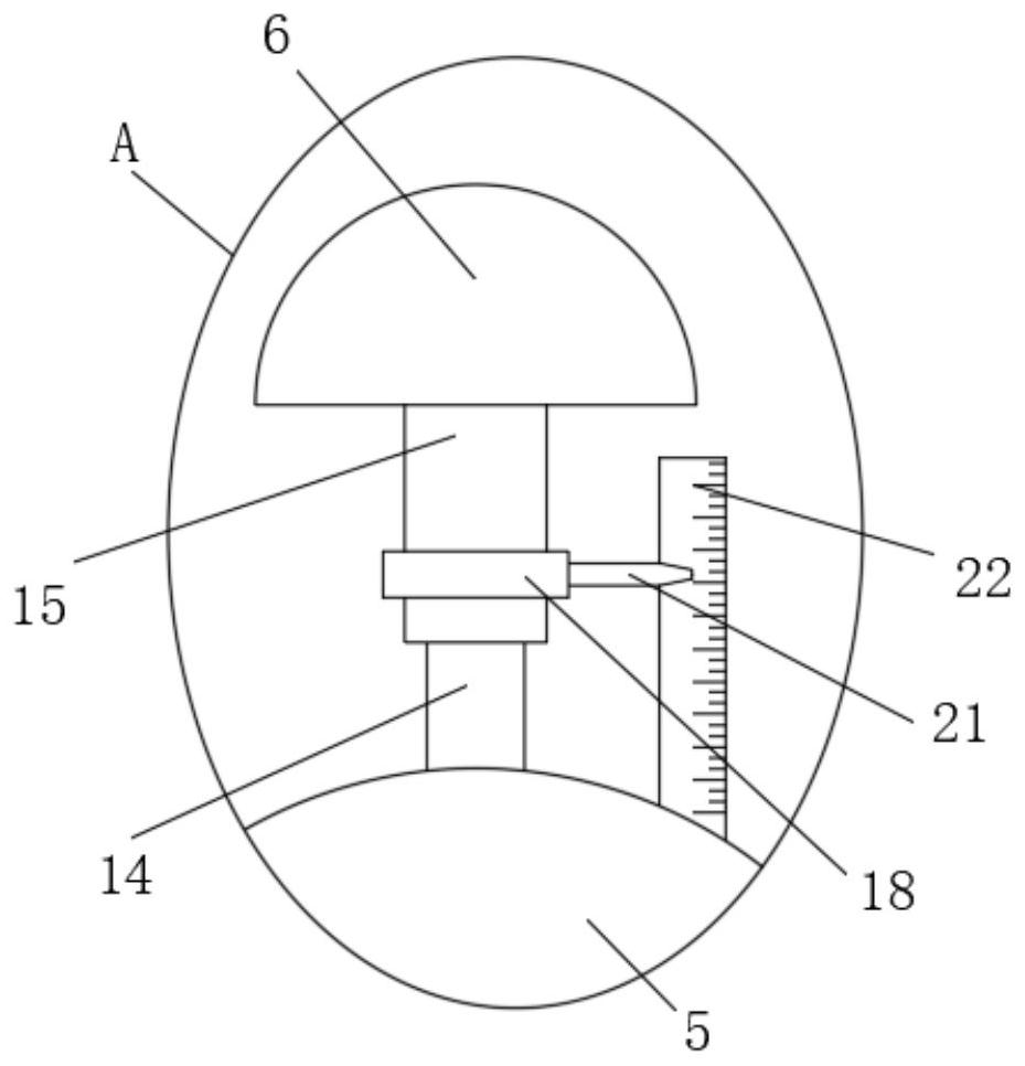 Melt-blown fabric strength testing device for intermittent mask production