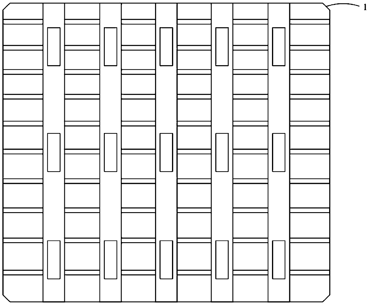 A backside structure for improving the backside efficiency of bifacial perc cells