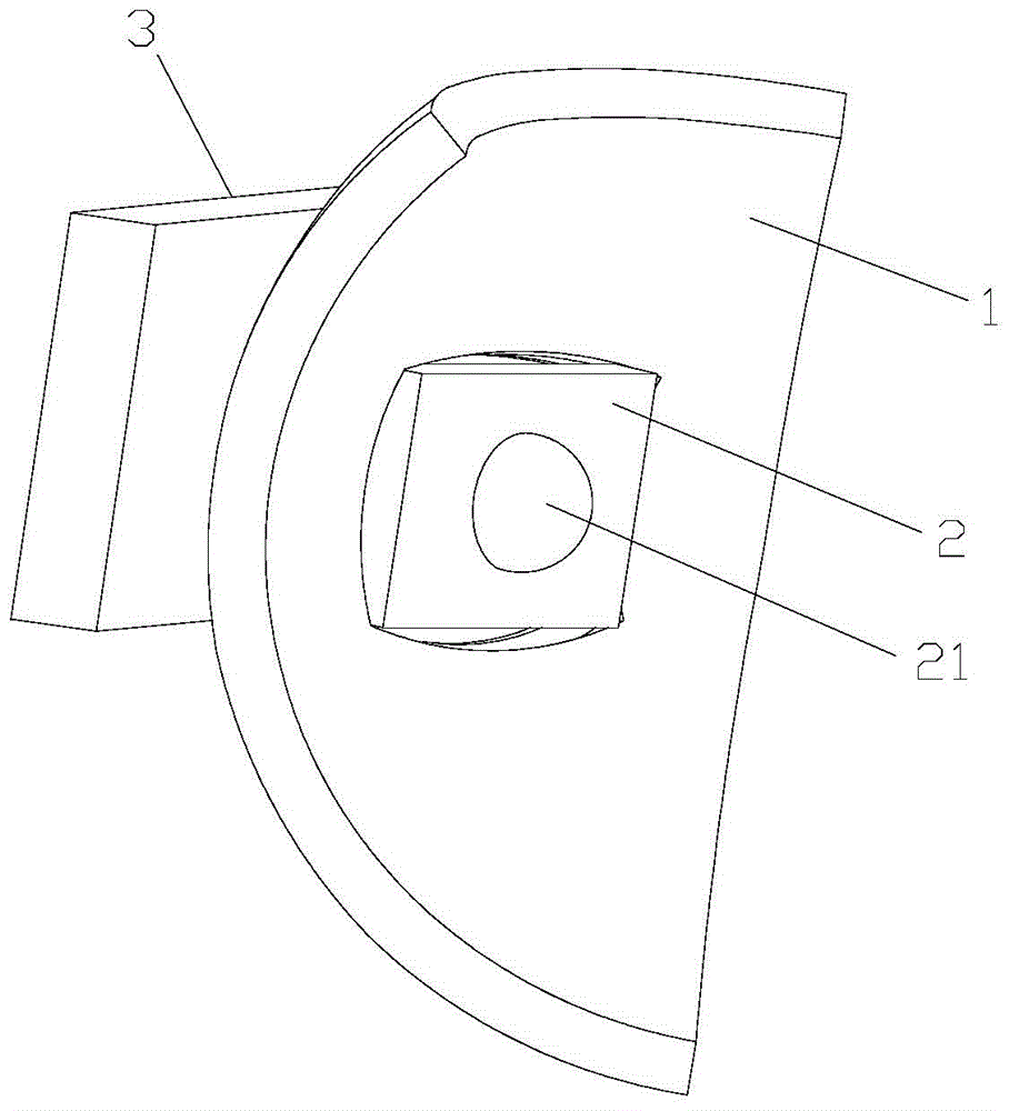 Implanted type intracranial pressure wireless monitoring device