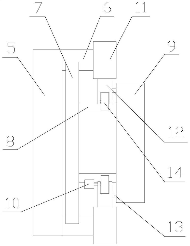 Automatic pipe grinding device