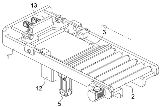 Attached type lifting scaffold production equipment