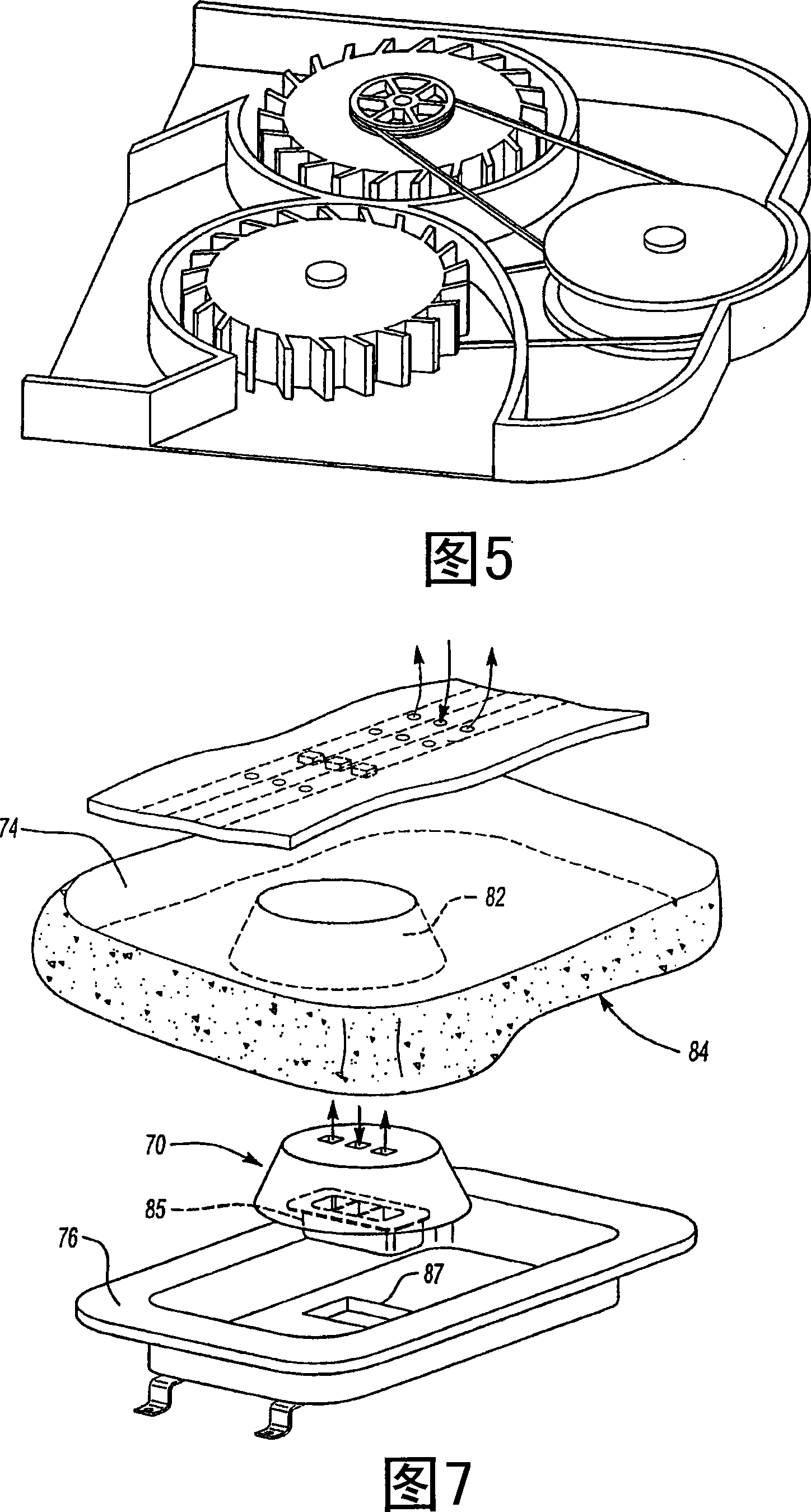 Active ventilation systems for vehicle seats