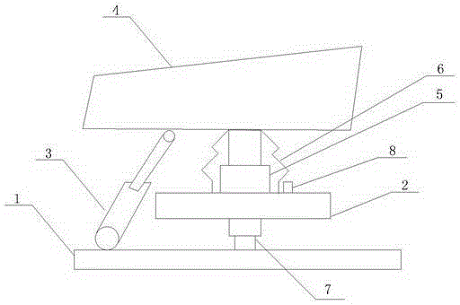 Automatically escaping turner track cleaner