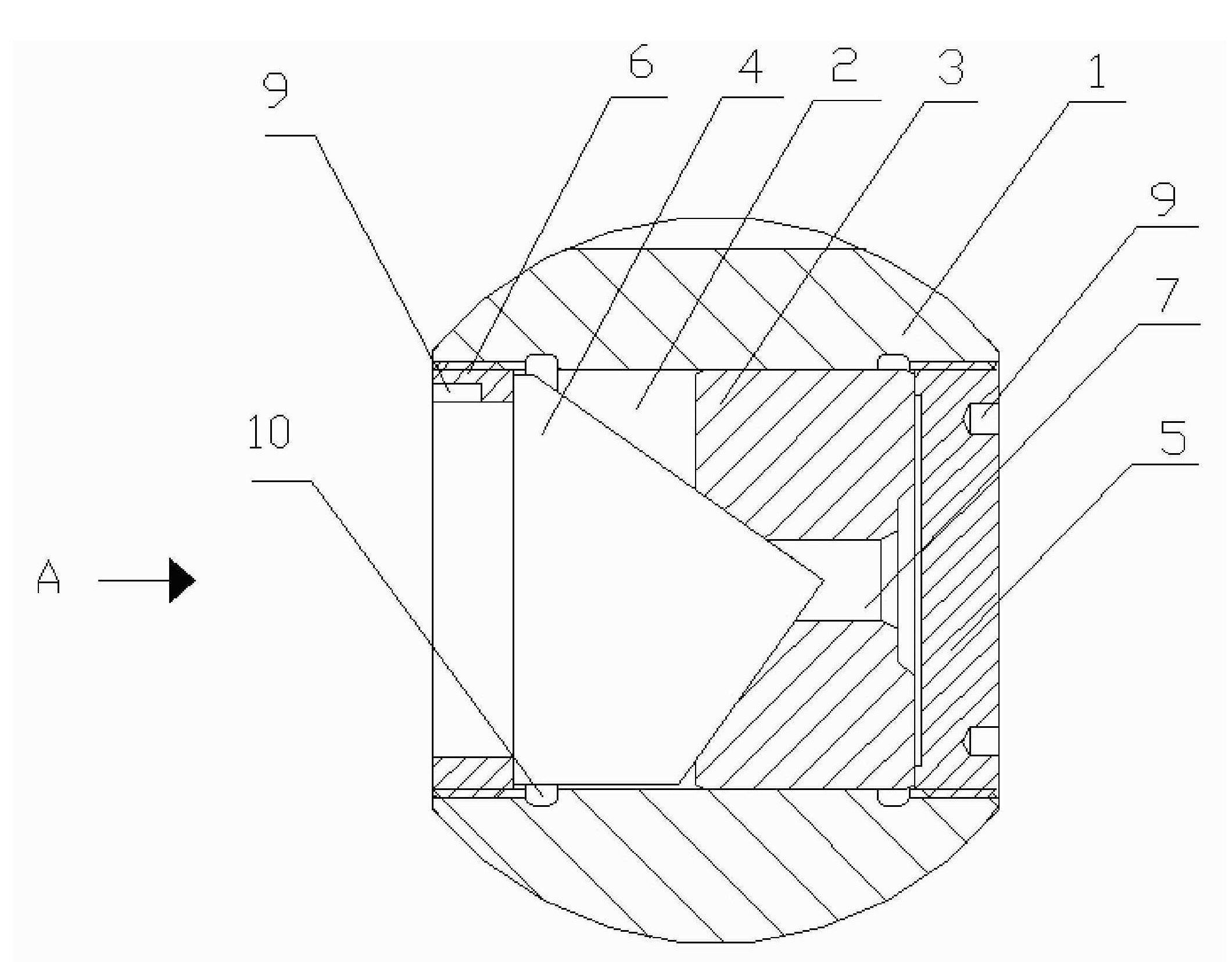 Ball type measuring prism