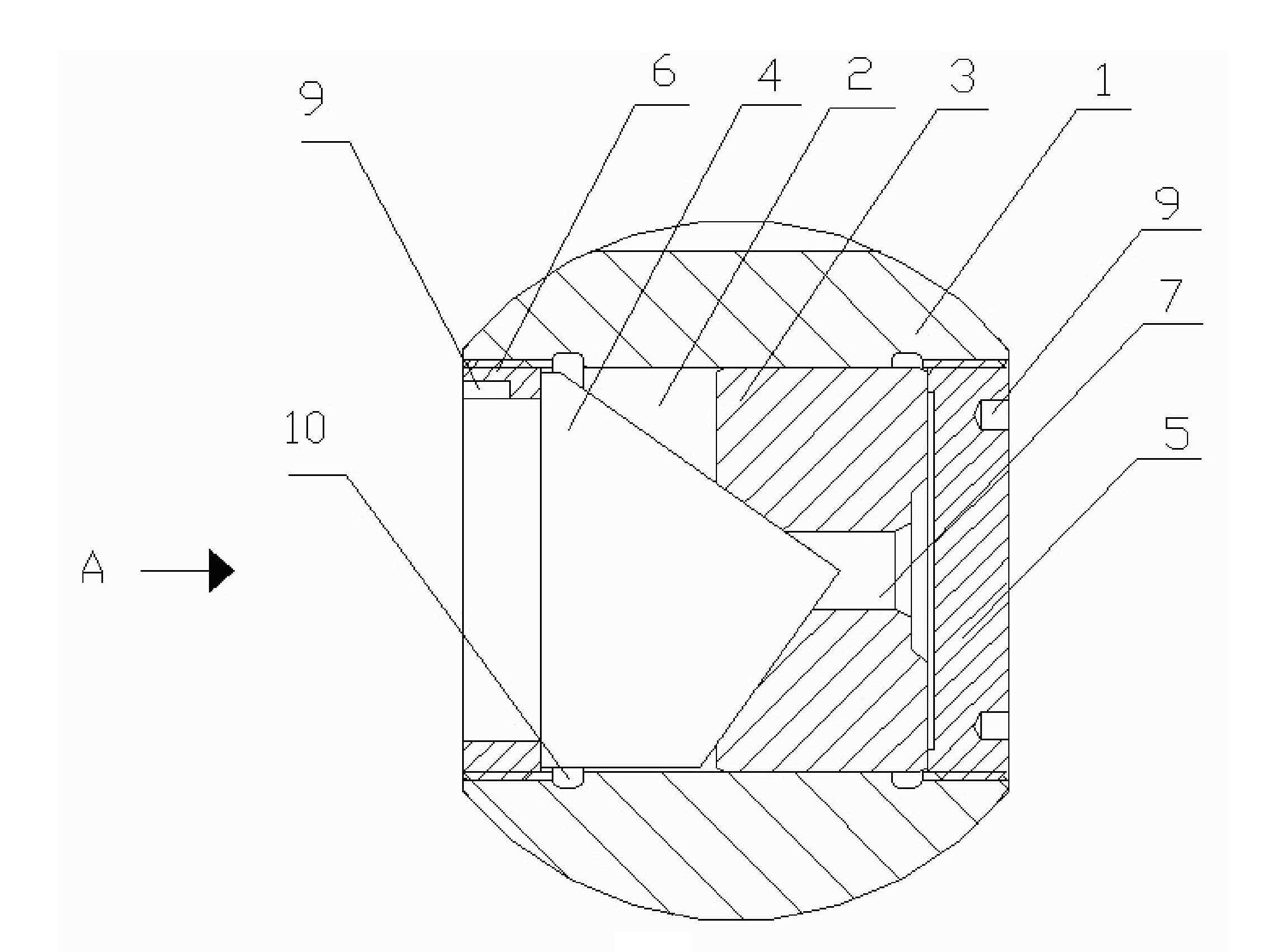 Ball type measuring prism