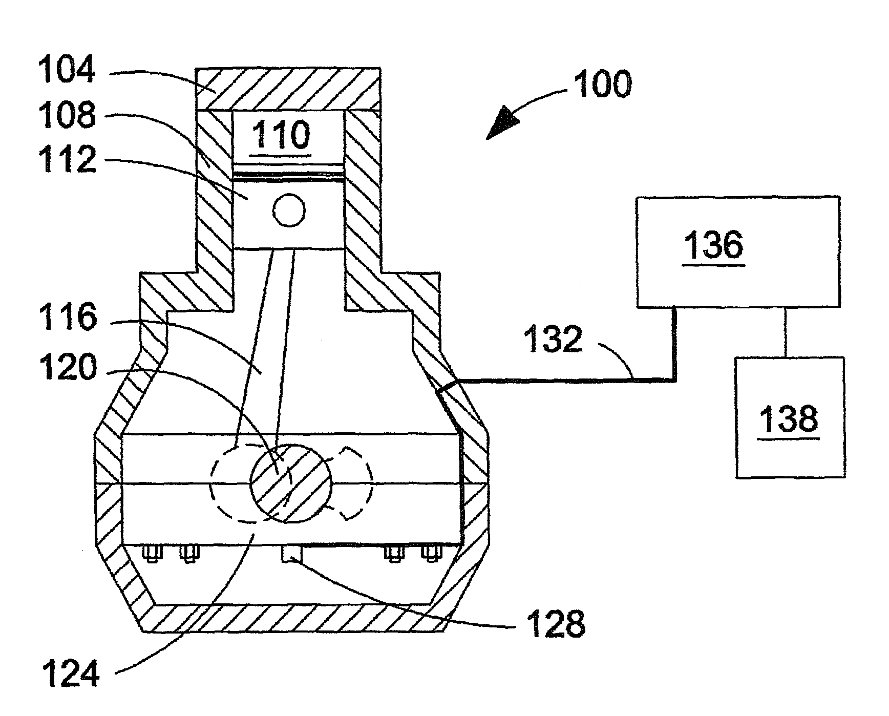 Method and apparatus for using an accelerometer signal to detect misfiring in an internal combustion engine