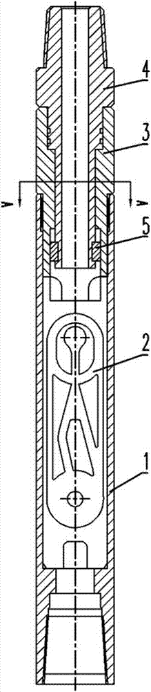 Vortex type hydraulic pulse axial impact tool