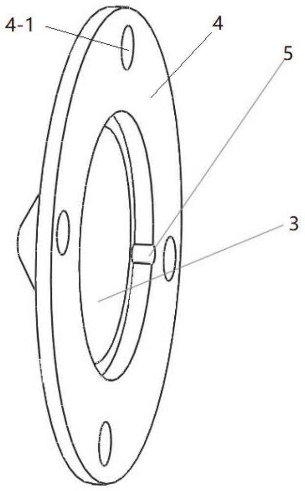 Machining die, machining device and method for lined wear-resisting layer of iron three-way pipe fitting