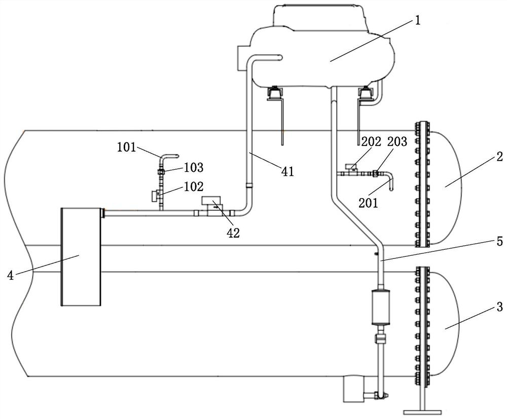 Air conditioning unit and water hammer elimination control method thereof