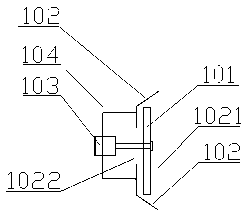 Fireproof integrated stove provided with centrifugal oil throwing disc