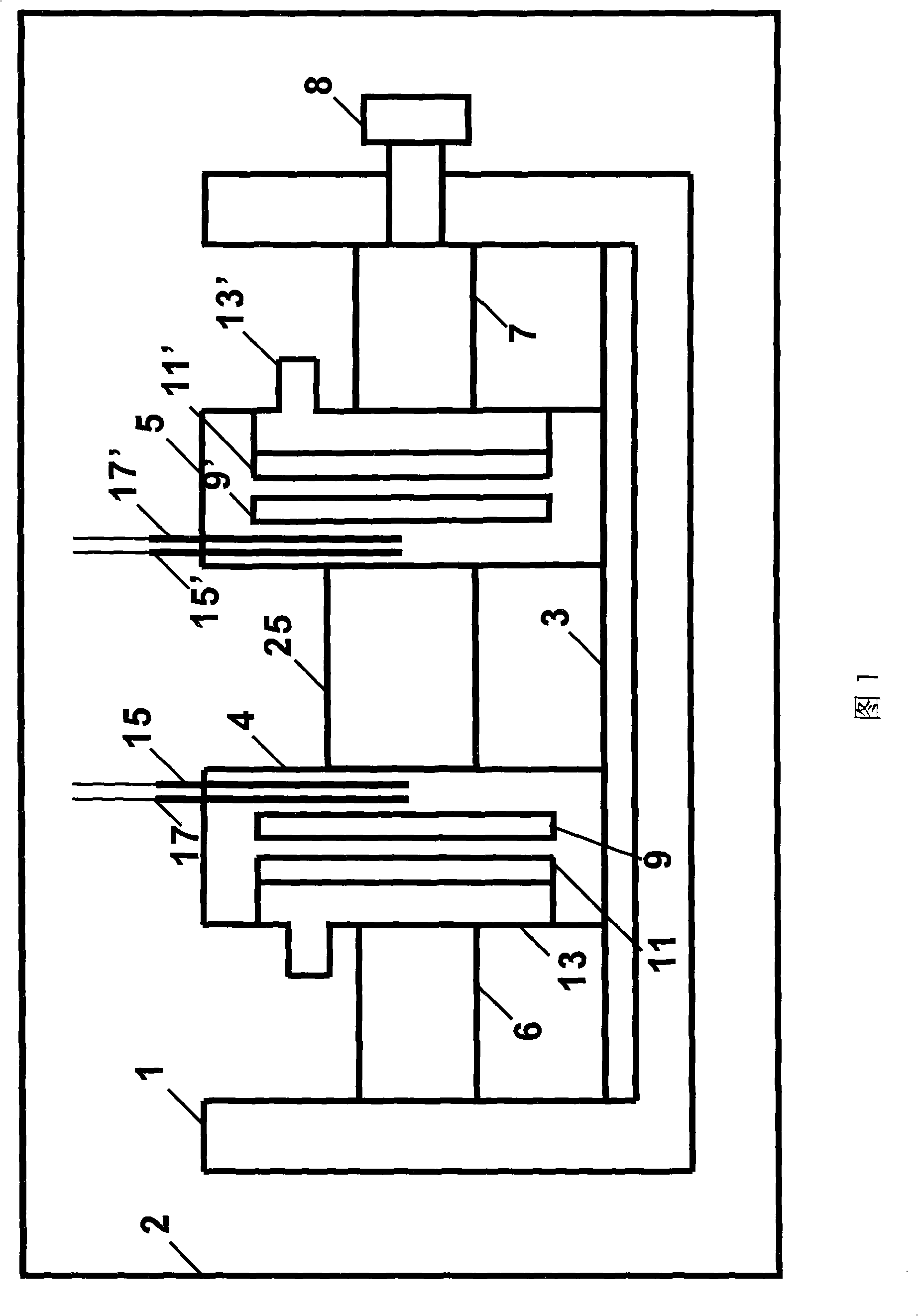 Pyroelectric material measuring apparatus