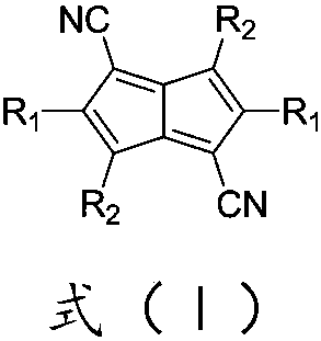 Thermal activation delayed fluorescence material and application thereof