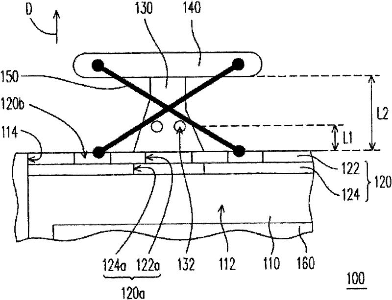 Electronic device with button