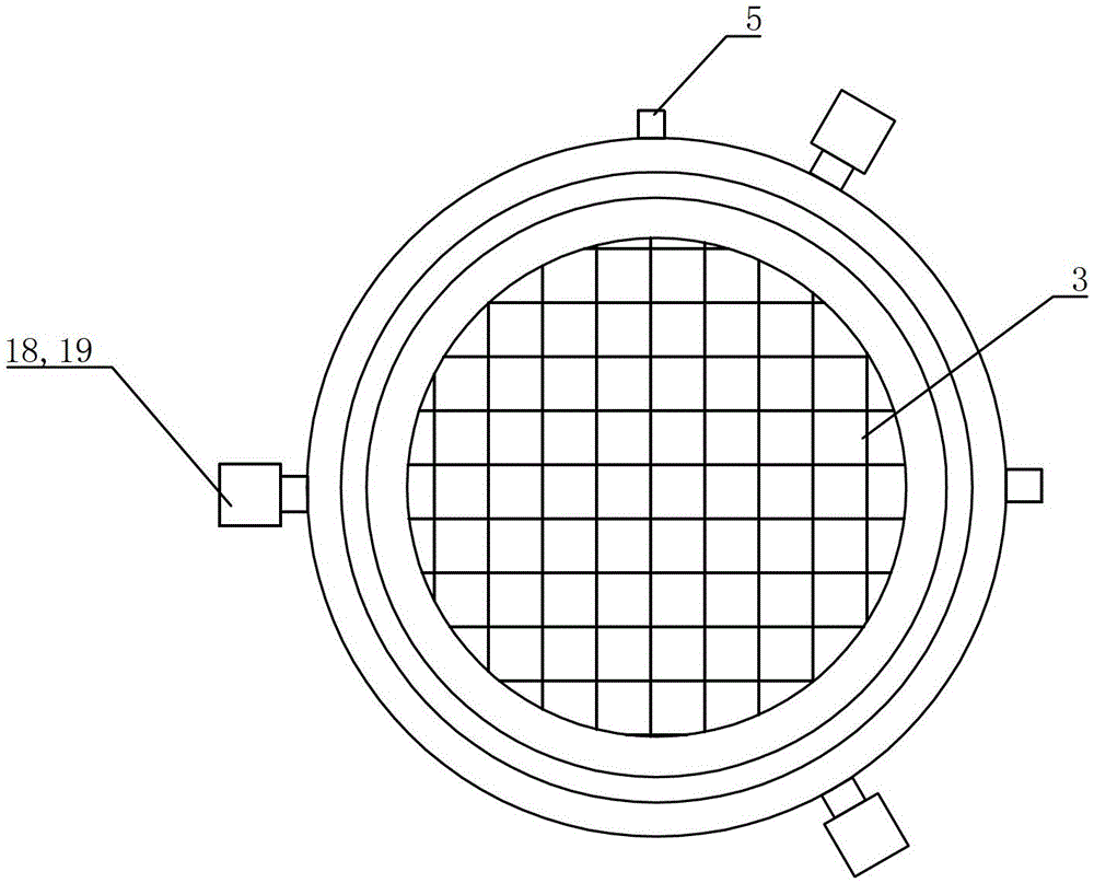 Apparatus for acquiring trace quantity of organic pollutants in large volume of seawater, and acquisition system thereof