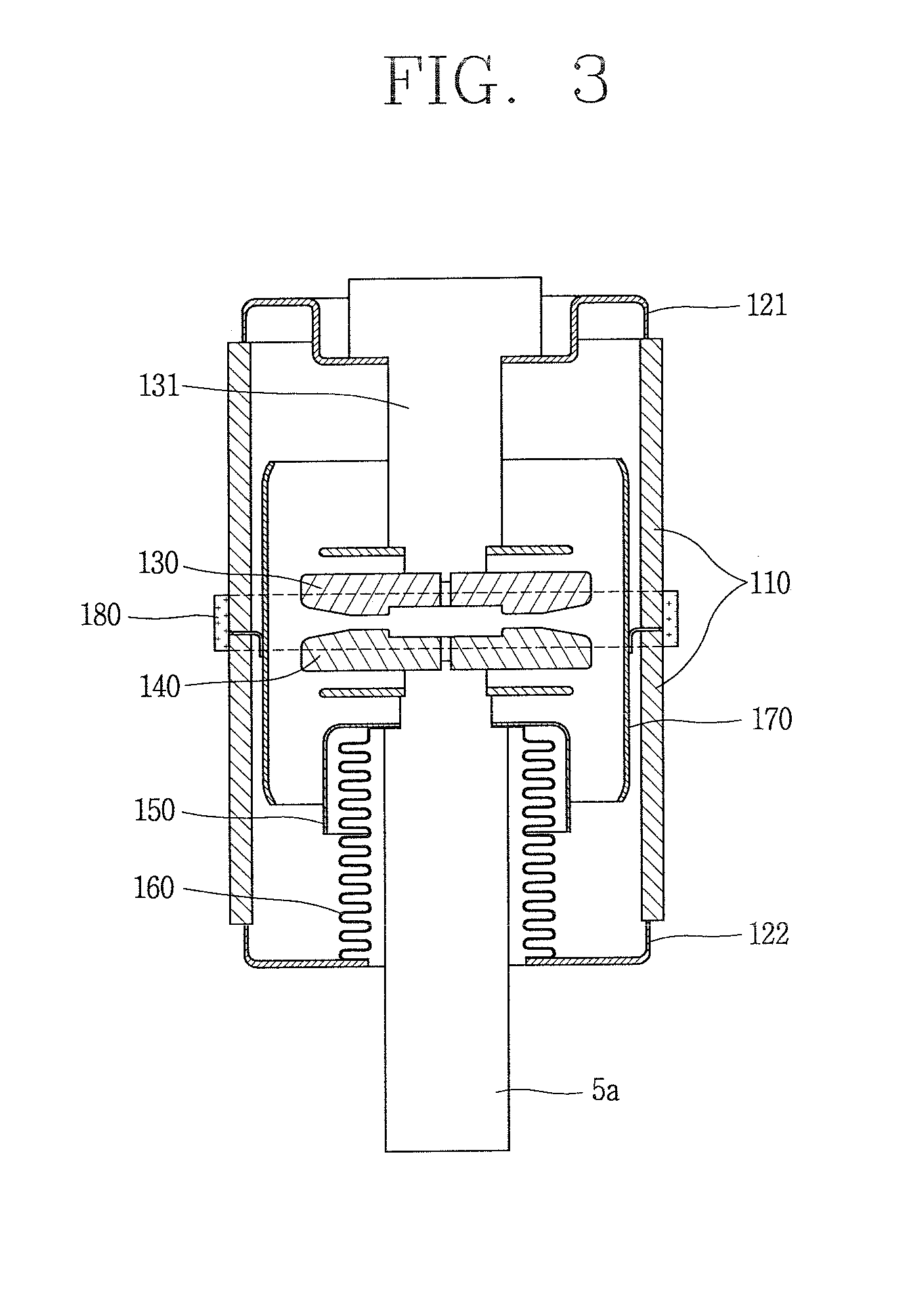 Vacuum interrupter for vacuum circuit breaker