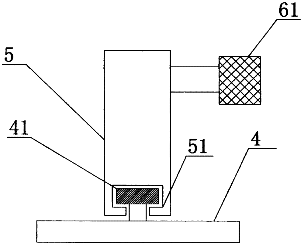 Air pressure adsorption type power adapter