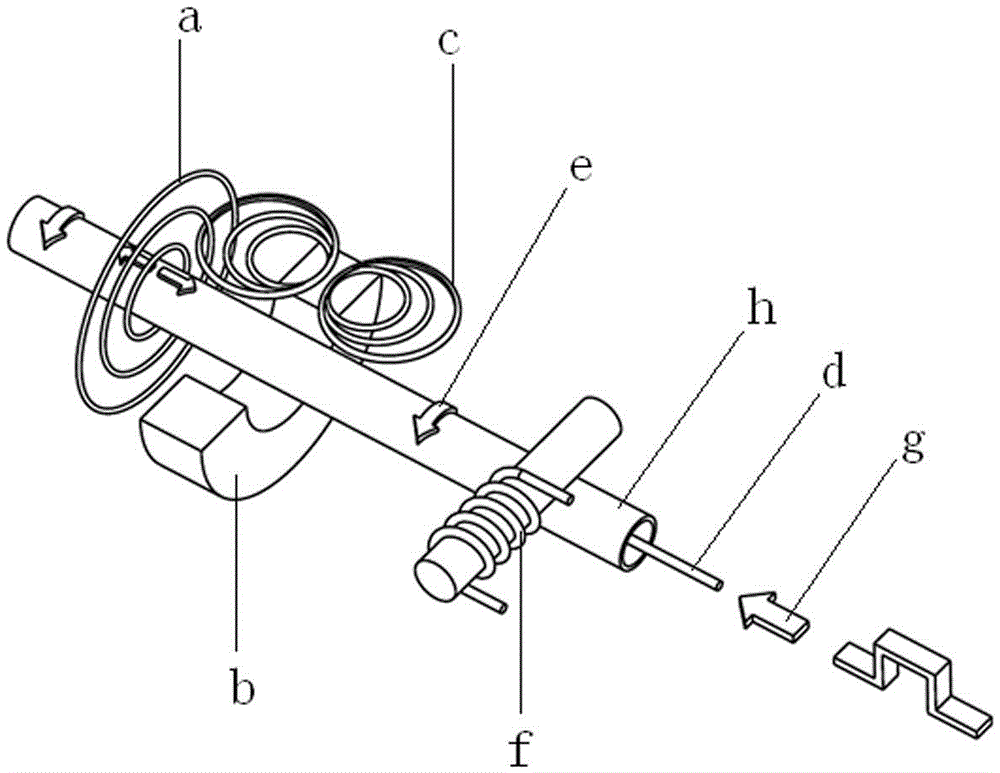 A tensioning installation method of a magnetostrictive displacement sensor and its waveguide wire