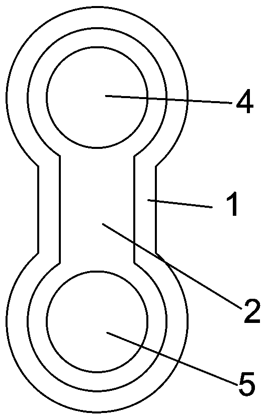 Self-mending fuse of liquid metal structure