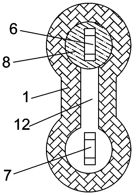 Self-mending fuse of liquid metal structure