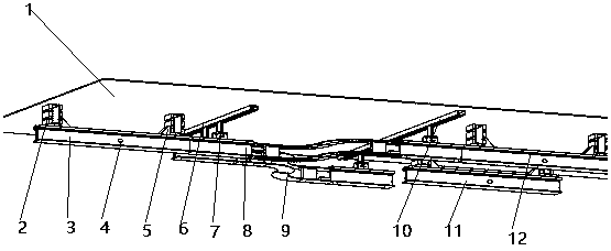 Novel intelligent orbital transfer structure for tunnel inspection robot