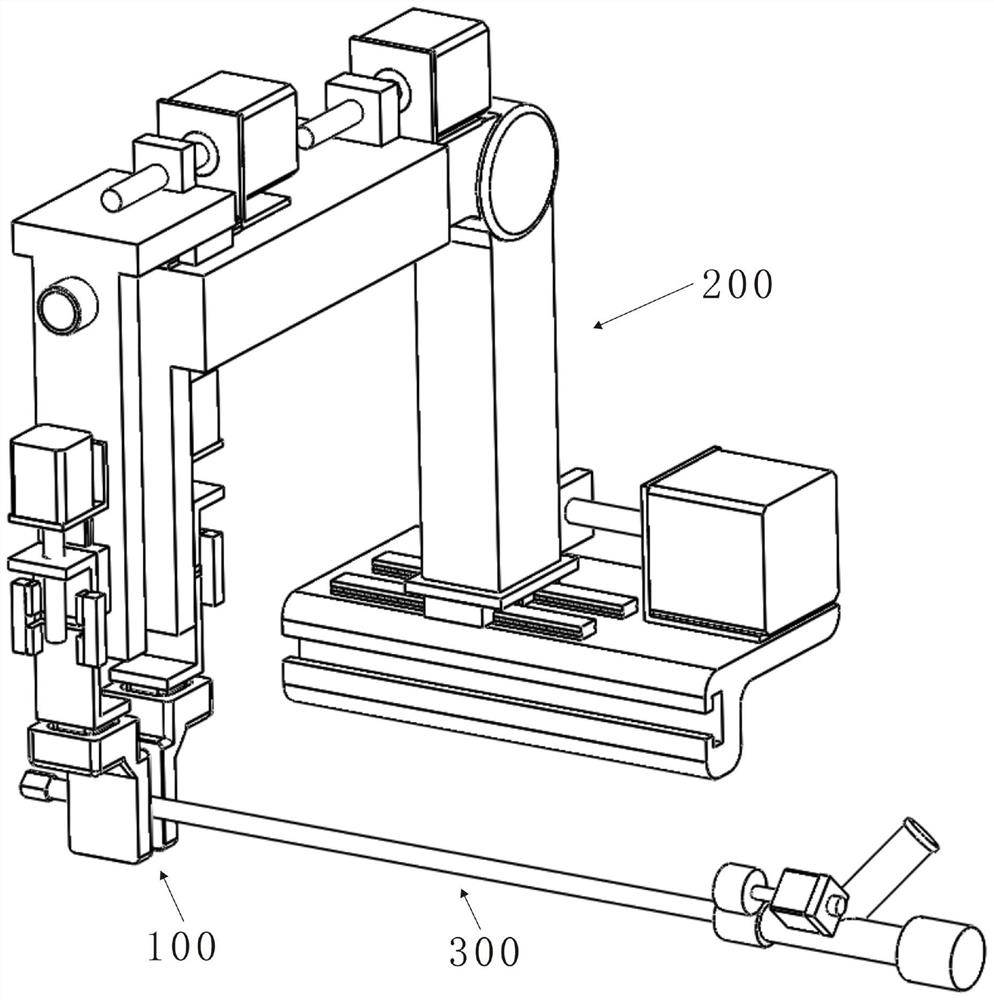 Control device for guide catheter and angiographic catheter