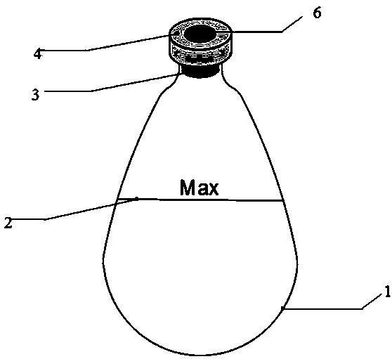 Anhydrous and anaerobic reaction device and application thereof