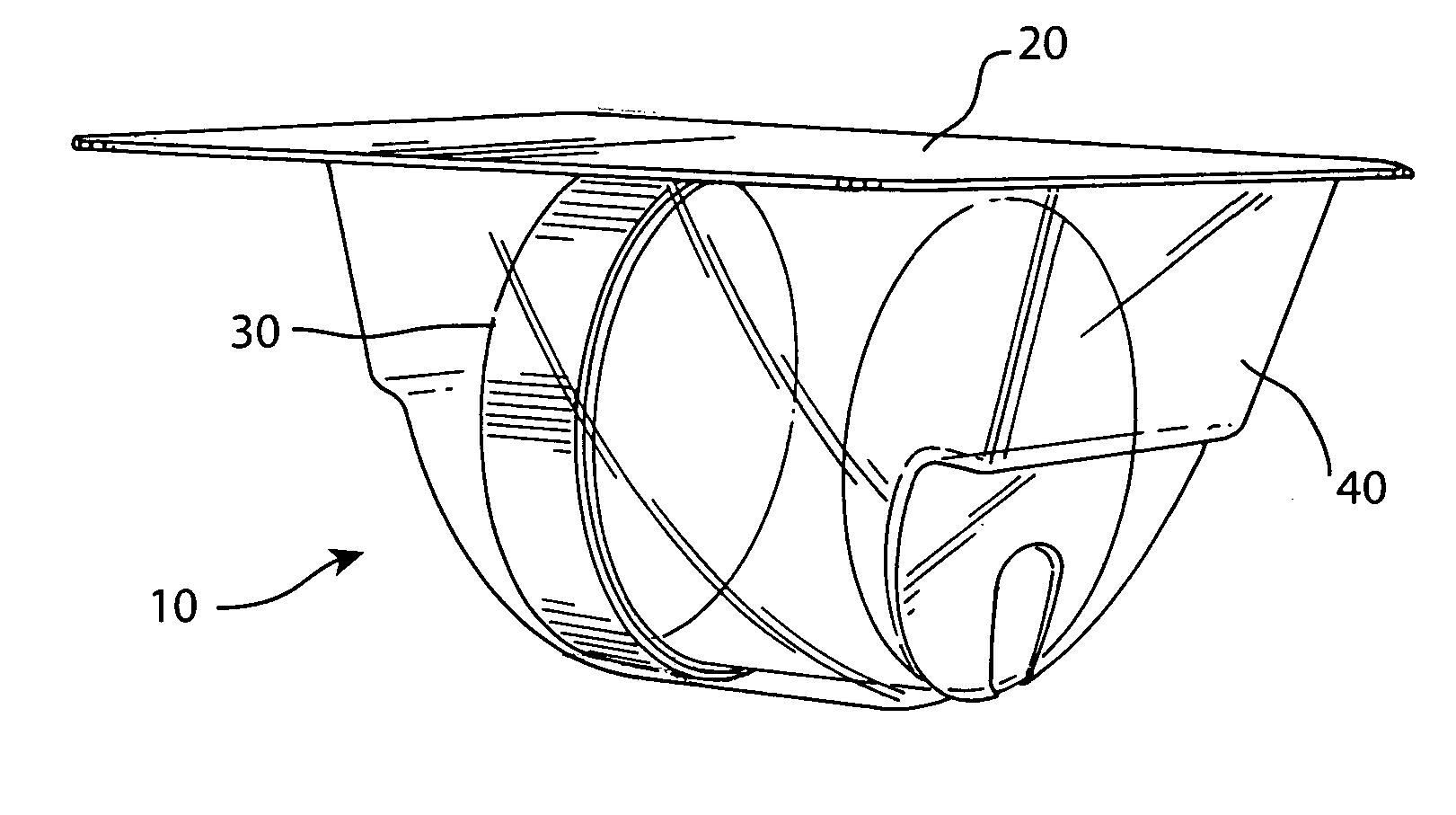 Container for lyophilization and storage of tissue