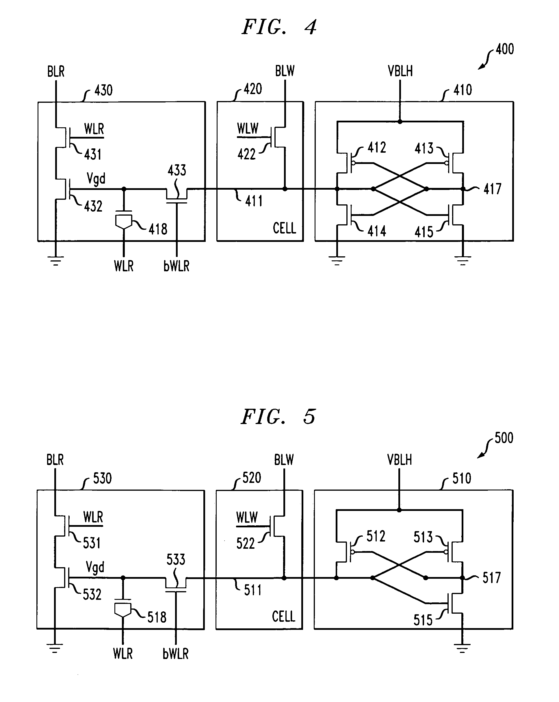 Static random access memory utilizing gated diode technology