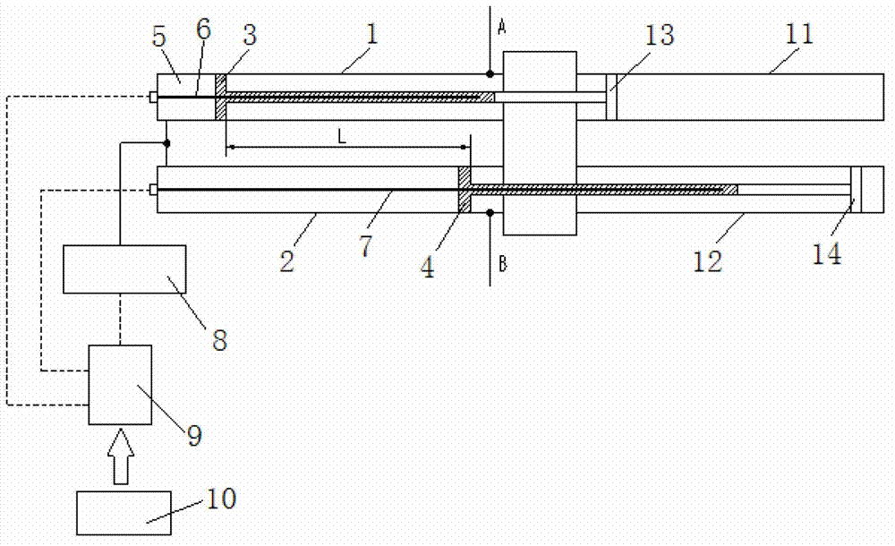 Pumping stroke control method for viscous material double-cylinder pump and pumping equipment for viscous material