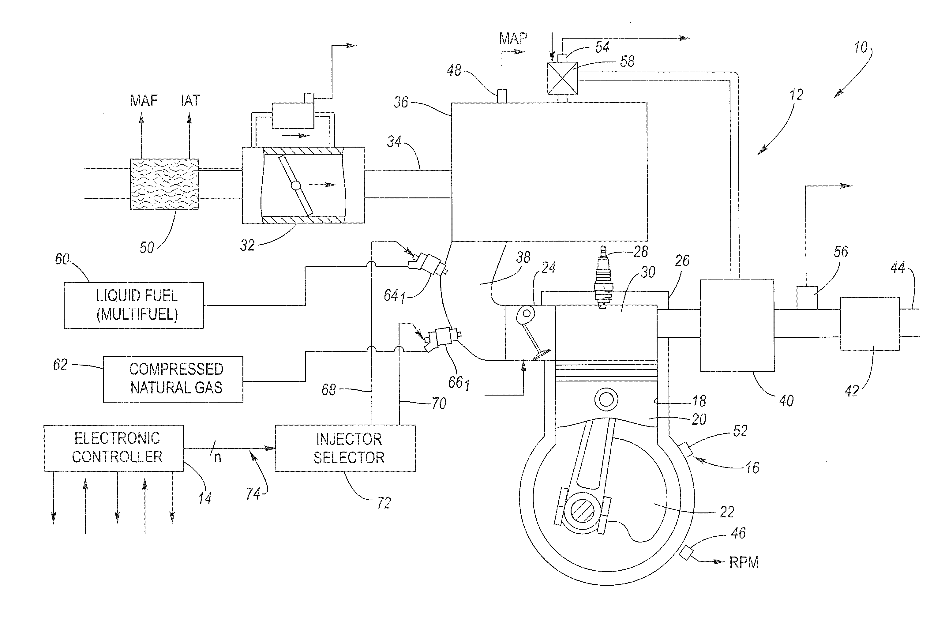 Method and apparatus for synchronous switching of fuel injection control signals