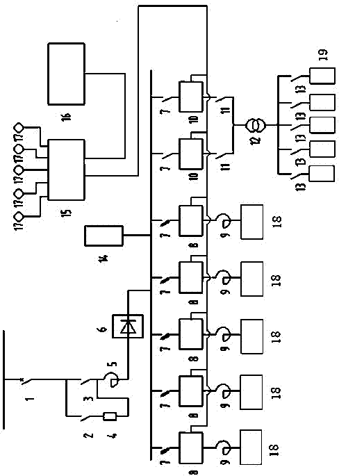 Oil pumping unit control and heating integrated system