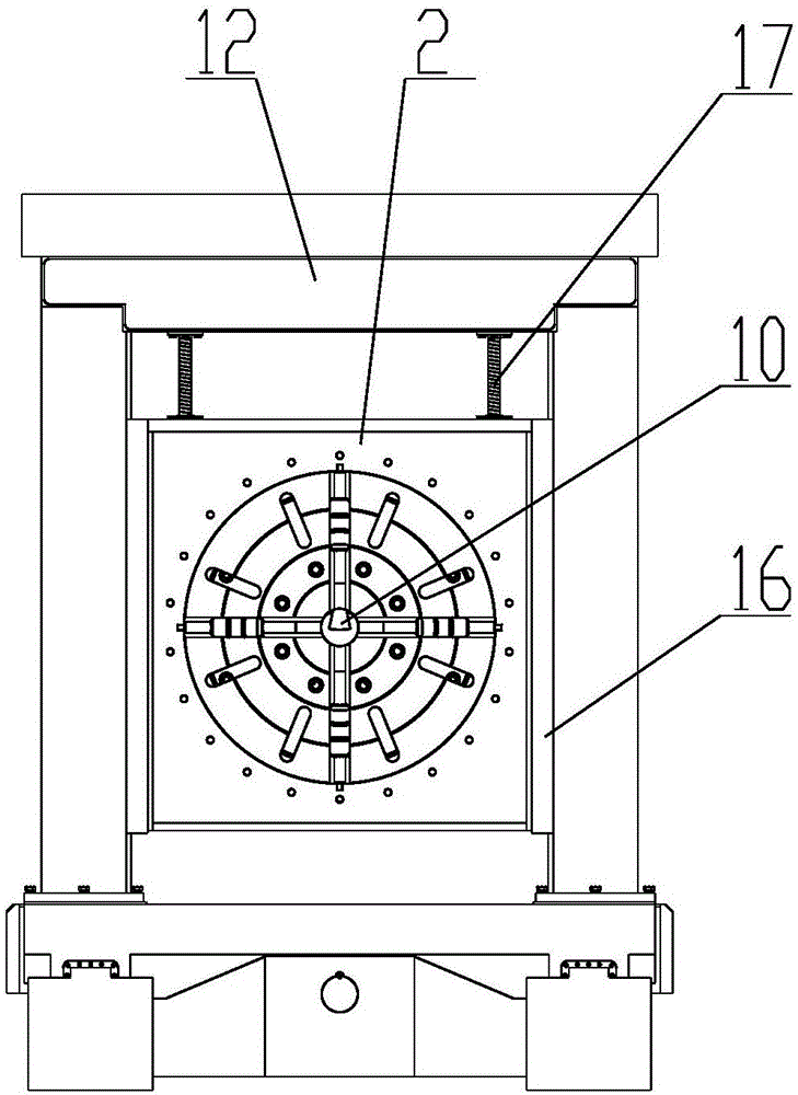 Large support roller overlaying workstation and operation method thereof