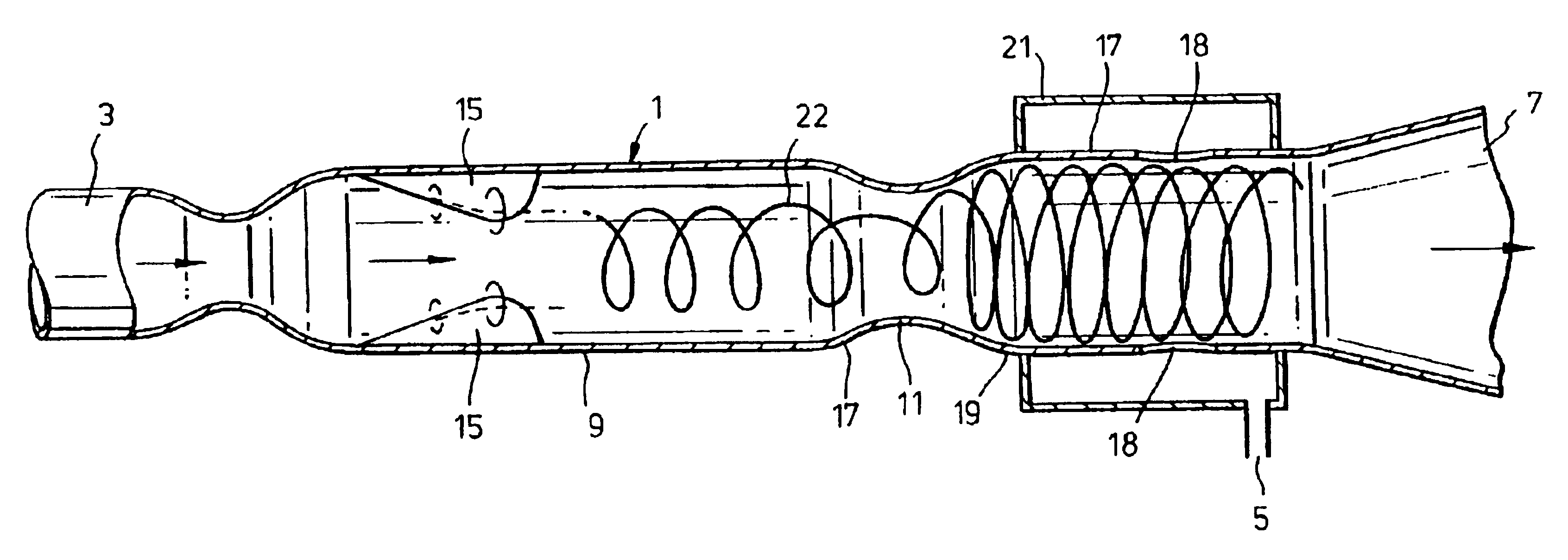 Method for removing condensables from a natural gas stream, at a wellhead, downstream of the wellhead choke