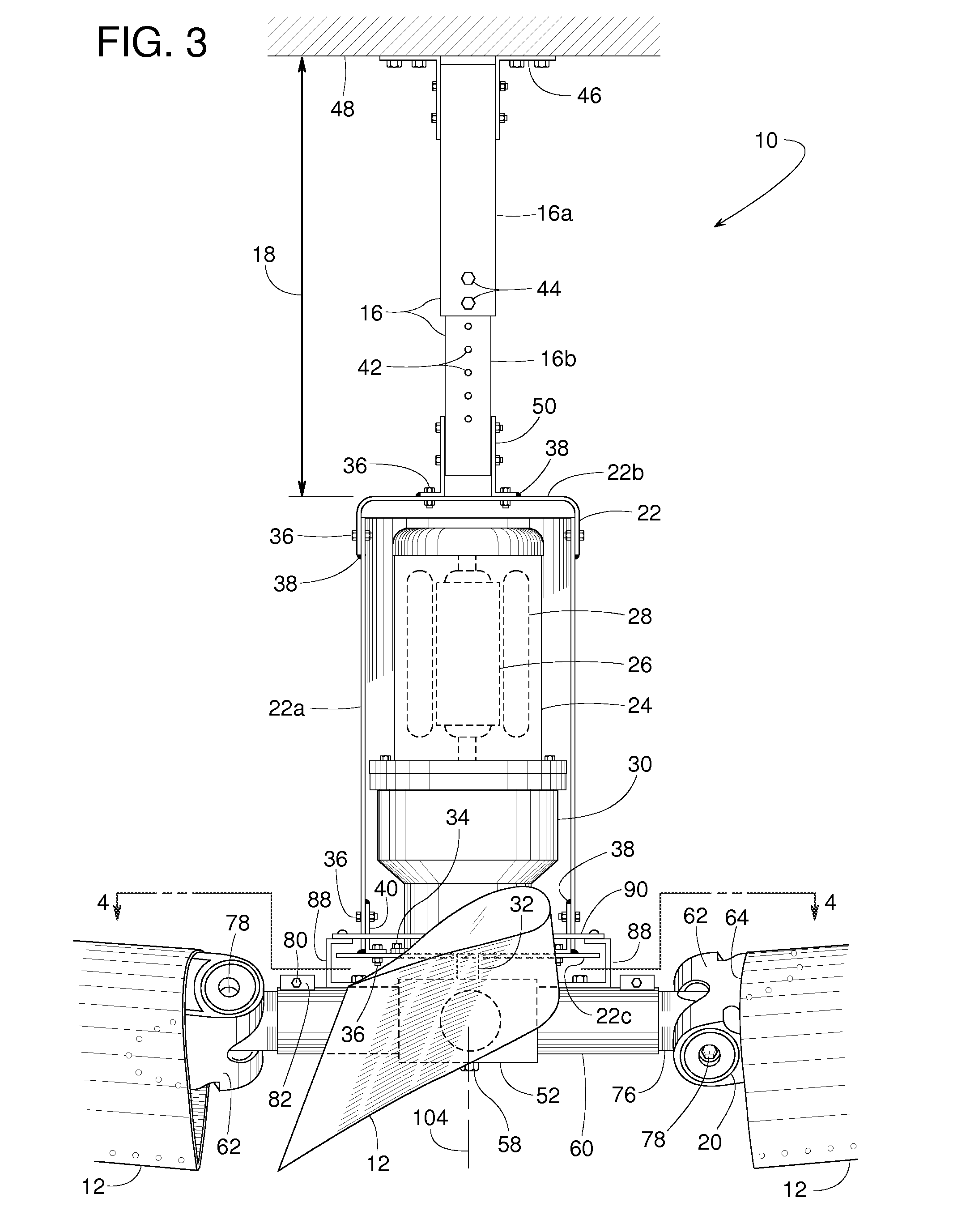 Industrial ceiling fan