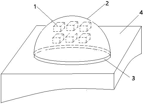 Three-dimensional anti-counterfeit label based on three-dimensional random graphics