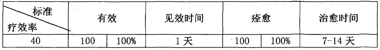 External traditional Chinese medicine composition for treating cattle scabies and preparation method thereof