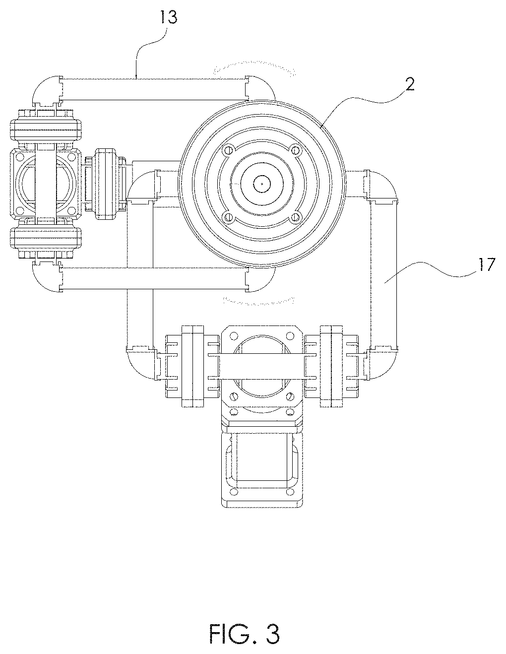 Dual polarized dual band full duplex capable horn feed antenna