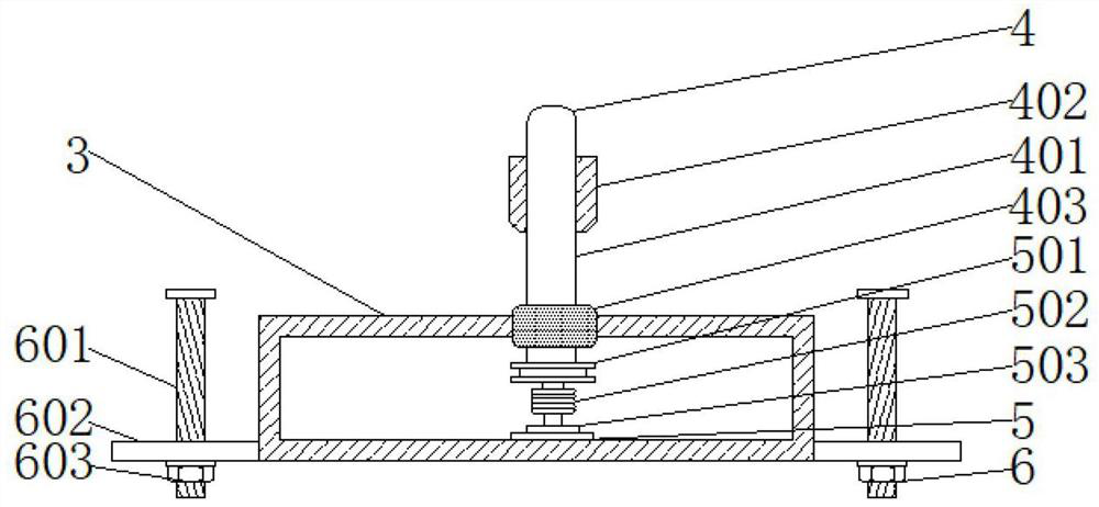 Automobile tail door lock catch structure