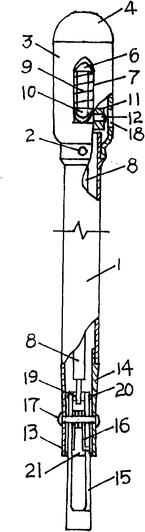 Scattered garbage pick-up device