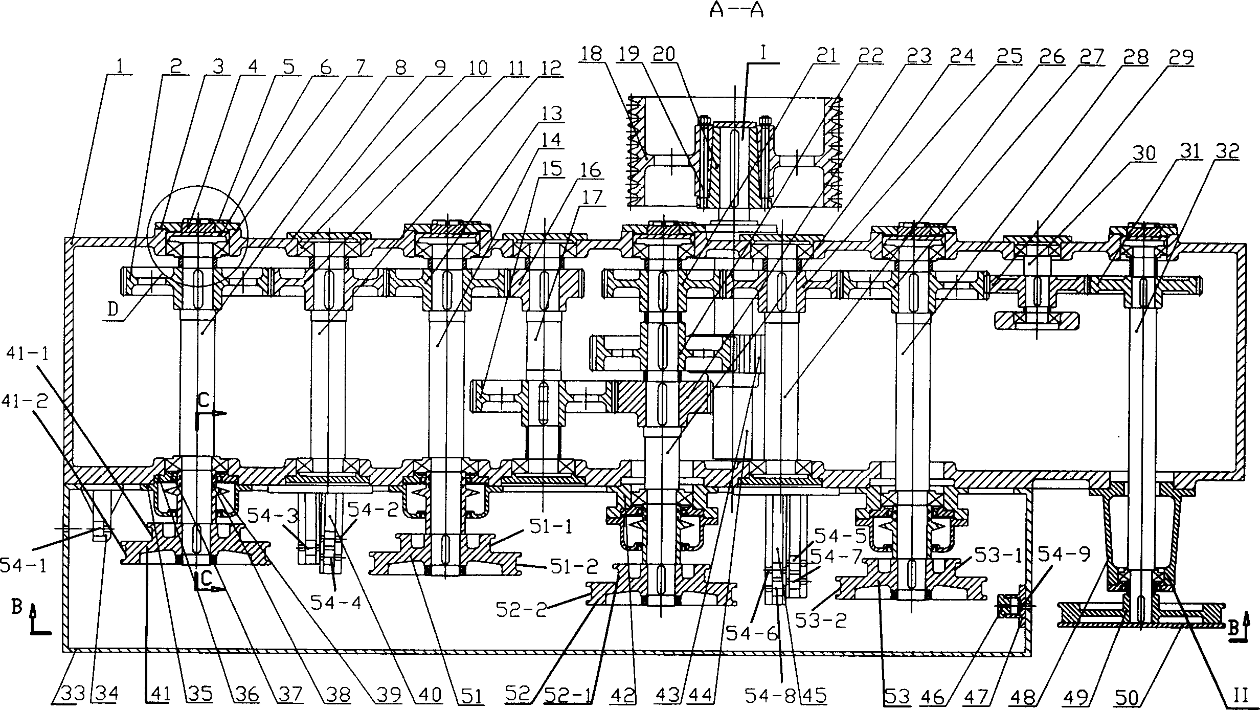 Wiredrawing machine for metal material