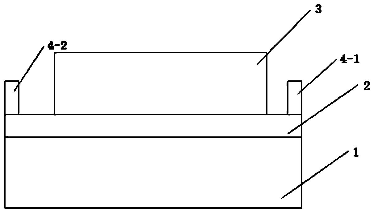 Photoelectric detector with graphene sandwich structure