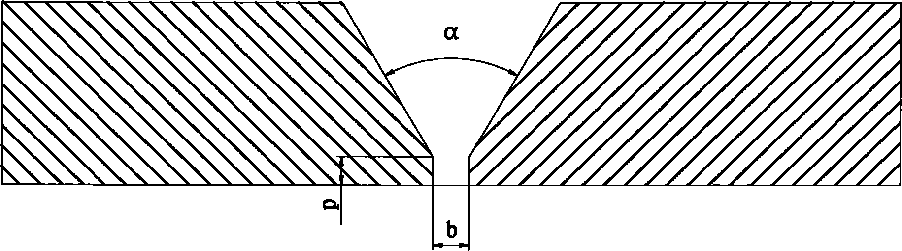 Welding process of 12Cr1MoV high-pressure pipeline CO2 semiautomatic or automatic gas shielded welding