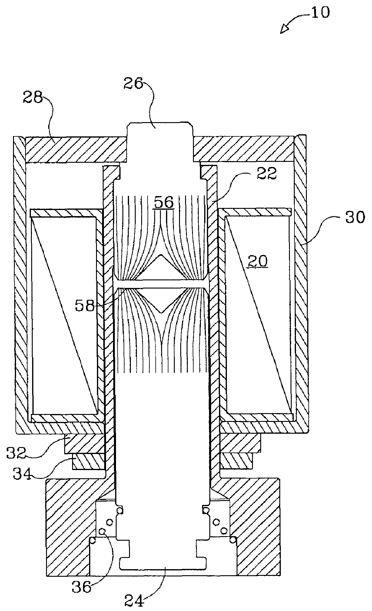 Magnetic latching solenoid and method of optimization