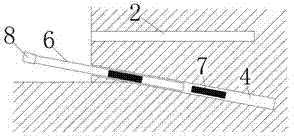 Anti-blockage method for bottom hole of mine stope and roadway driving working face