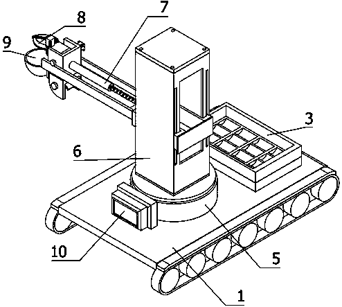 Efficient pickup and collection robot for Durio zibethinus Murr